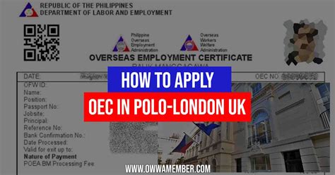 polo london contract verification|How to Apply OEC Certificate in London, United Kingdom.
